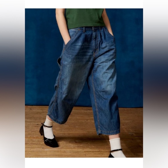 BDG Denim - BDG | URBAN OUTFITTERS NWT Meg Carpenter Jeans cropped wide leg SZ 25